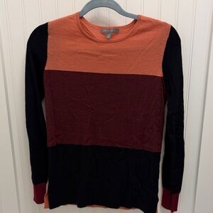 Neiman Marcus Multicolor Panel Sweater